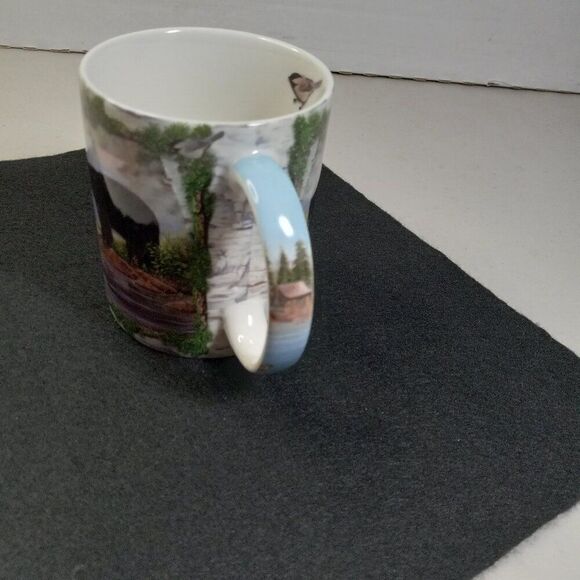 Adirondack Bear Chick a DeeCabin Mug Countrycore Cottagecore Grandmacore Kitsch - Picture 3 of 7